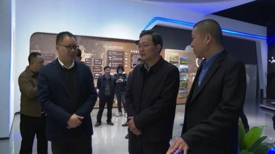 副市长蒋鲲到平远调研工业园和项目建设工作
