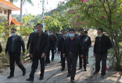 省防办重点地区春节期间防旱保供水工作调研组到兴宁调研