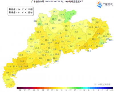 4-6日广东大部早晚有雾，5-6日转阴雨，6日弱冷空气致气温下降