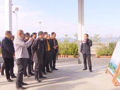 肇庆市调研组到蕉岭调研水务工作