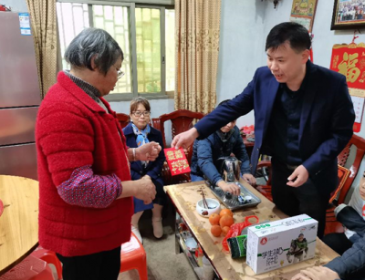 丰顺建桥中学开展2022年春节送温暖活动