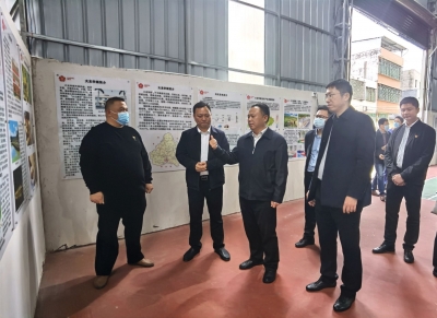 梁维到丰顺县调研驻镇帮扶乡村振兴工作：整合优势资源 建设特色镇村