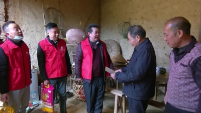 平远：新春走访慰问 情暖退役军人