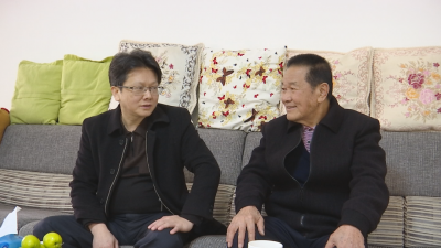 刘鸿涛、刘裕君率慰问组慰问离退休老干部