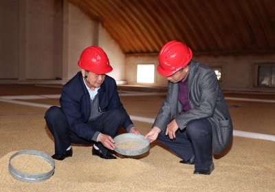 省“粮食和物资储备工作先进个人”蓝强：守粮有责 不负粮心