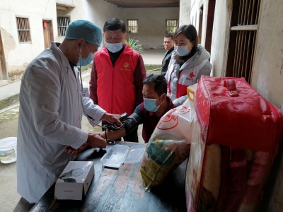 迎新春，送温暖！蕉岭县红十字会行动ing