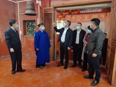 崔毅到宗教活动场所开展疫情防控和节前安全检查：从实从严从紧 筑牢防控底线