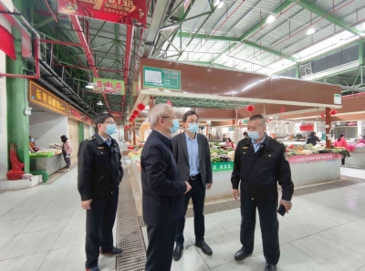 蒋鲲到重点机构（场所）检查疫情防控工作：落细落实防疫举措 从严从紧筑牢防线