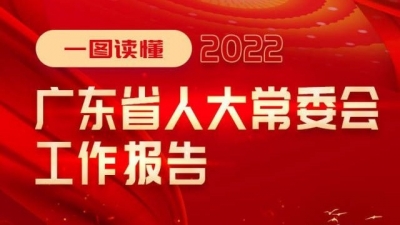 一图读懂 | 广东省人大常委会工作报告