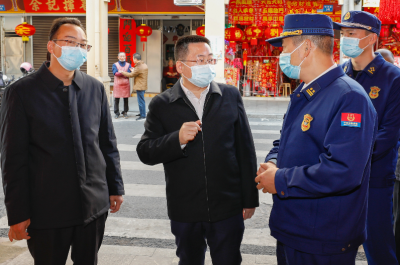 陈金銮到基层调研重点工作：全力营造安全稳定有序的社会环境