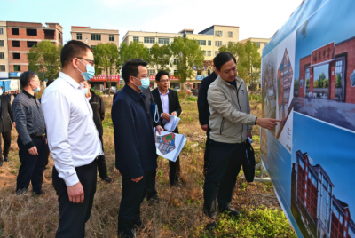 廖茂忠、周小勇调研市政建设项目：以高水平、高质量、高品位推动城市建设