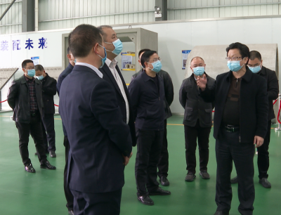 刘鸿涛、刘裕君率队深入企业调研 推动实体经济高质量发展