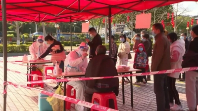 平远大柘开展第三次区域性全员新冠病毒核酸检测