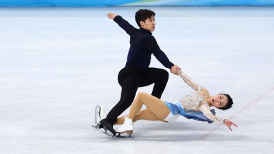 隋文静/韩聪花样滑冰双人滑摘金