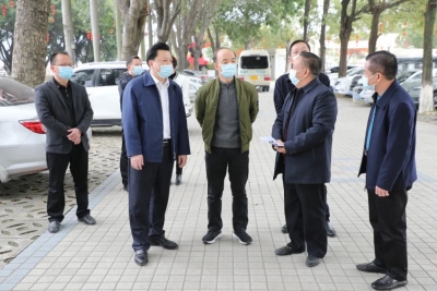 刘晋生到丰顺县督导检查疫情防控工作