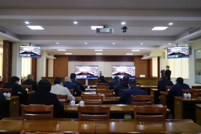 大埔县组织收听收看市新冠肺炎疫情防控指挥办工作会议