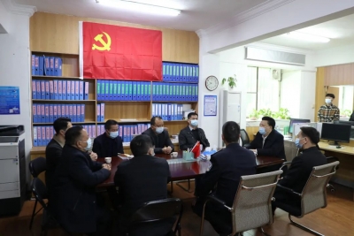 张志锋率队检查疫情防控等工作和看望慰问坚守岗位的干部职工