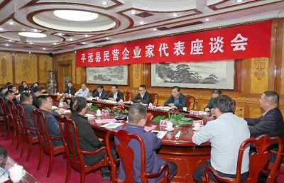 平远召开民营企业家代表座谈会：政企携手走实工业兴县之路