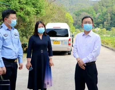 凌晓文带队检查大埔县重点场所疫情防控工作：筑牢监管场所疫情防控坚固防线
