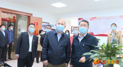 董仲琪到五华县督查重点场所疫情防控工作