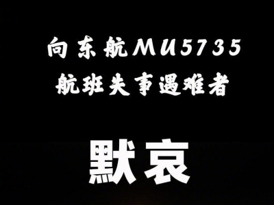 关注“3·21“东航飞行事故丨指挥部确认东航MU5735航班上人员已全部遇难