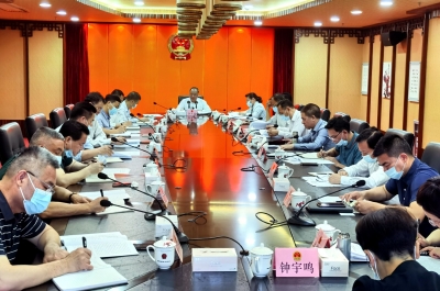 梅州市人大常委会召开党组会议和党组理论学习中心组学习会