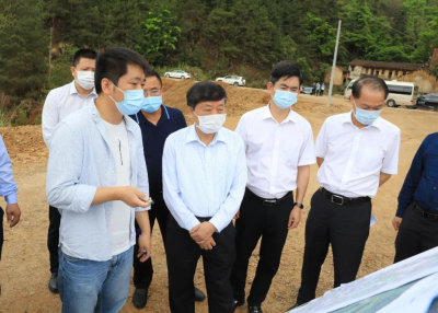宋才华调研农村综合改革和重点项目建设工作