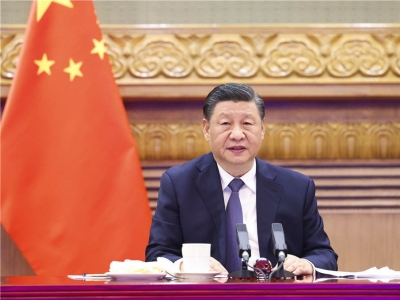 习近平同美国总统拜登视频通话