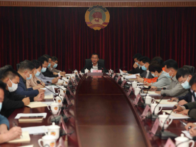 戚优华主持召开市政协党组（扩大）会议暨八届第三次主席会议：认真学习贯彻习近平总书记重要讲话和全国两会精神