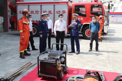 张志锋率队督导检查森林防灭火工作