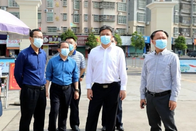 黄增国到大埔重点场所督导检查疫情防控工作：从严从紧从细做好各项工作 筑牢疫情防控安全关