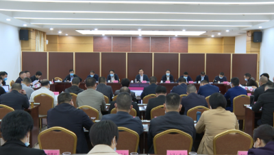 洪国华主持召开兴宁市政府党组（扩大）会议和市政府常务会议
