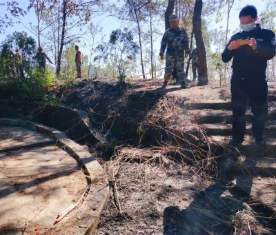 男子祭祖燃放鞭炮引山火，被拘了！