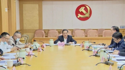温助民主持召开综保区建设运营工作推进会 凝心聚力推动梅州综保区高质量发展