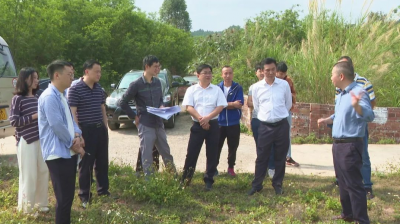 梅县区领导率队调研土地供应和“三旧”改造工作
