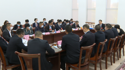洪国华到第一、第五代表团参加分组讨论