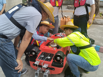 无人机无人船齐出动！梅州市水文局开展应急测报演练，守护“江河安澜”