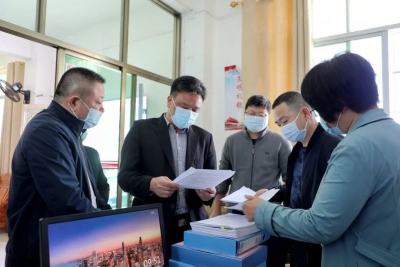 黄增国到大埔西河镇、茶阳镇调研春耕春种和疫情防控工作