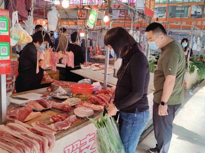 守好“菜篮子” 全力保供给！梅江区农贸市场防疫举措全线升级