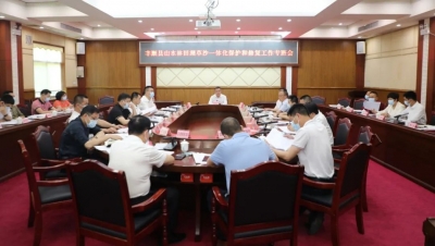 丰顺县召开山水林田湖草沙一体化保护和修复工作专班会议