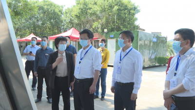 刘鸿涛、刘裕君率队检查督导疫情防控工作：从严把关精准防控 坚决守牢“外防输入”防线