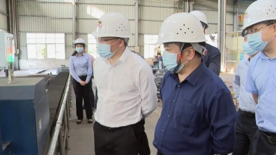 温助民深入企业走访调研：开拓创新 接续奋斗 以“数字制造业”助推梅县高质量发展