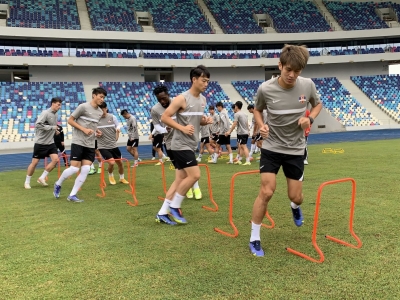 有条不紊备战新赛季！梅州客家中超元年目标保级