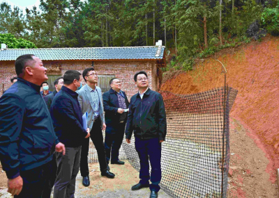 廖茂忠到平远县东石镇督导检查疫情防控、安全生产工作