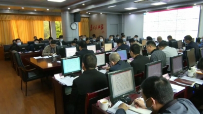 平远县政府召开党组（扩大）会议和常务会议