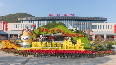 “一日一图”精准开行！五一假期•高铁梅州西站加强疫情防控