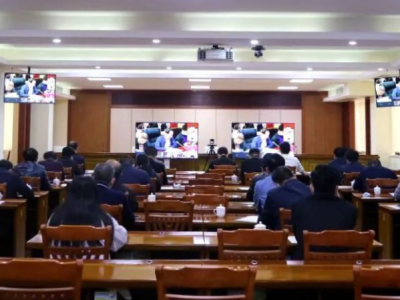 大埔组织收听收看全市一季度经济形势分析暨重点项目促投资工作会议