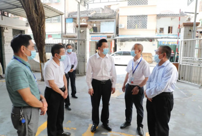 张志锋率队调研丰顺县卫生健康和疫情防控工作