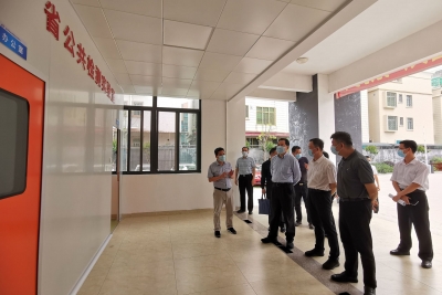 省人大常委会执法检查组来梅开展执法检查及专题调研