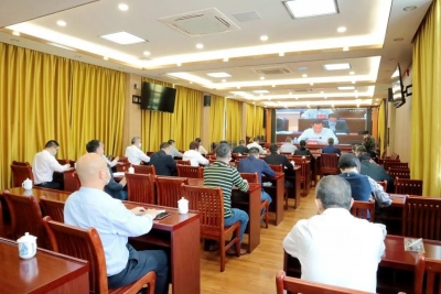 大埔县组织收听收看全省、全市消防安全专项整治部署推进视频会